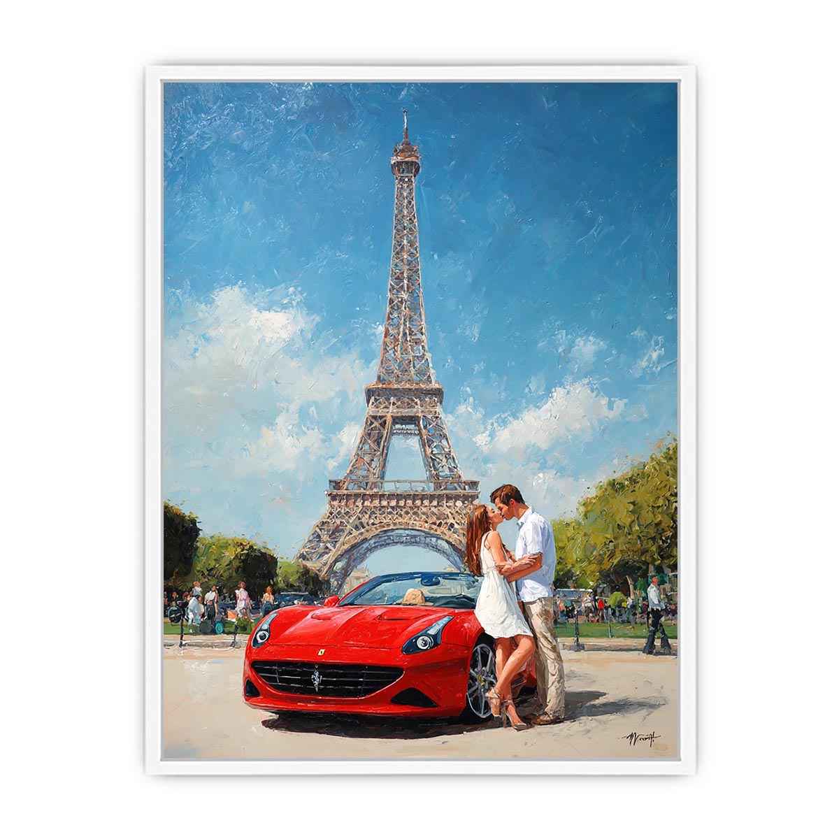 Eiffel Tower Romance