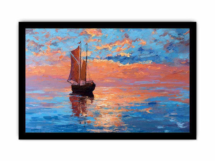 Vintage sailboat