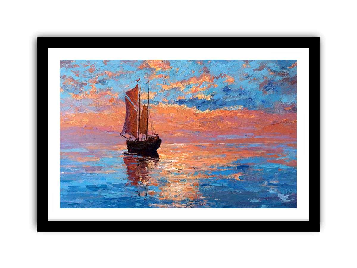 Vintage sailboat