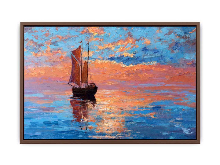Vintage sailboat