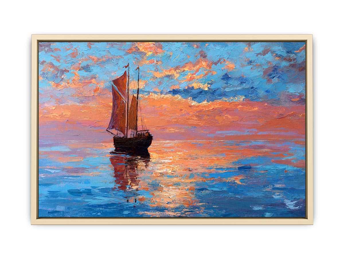 Vintage sailboat