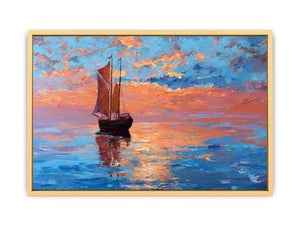 Vintage sailboat