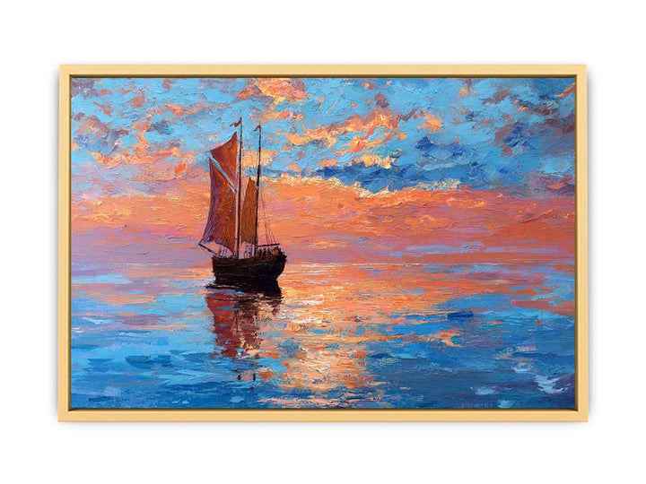 Vintage sailboat