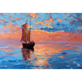 Vintage sailboat