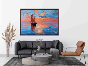 Vintage sailboat