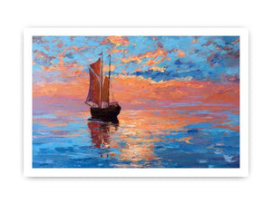 Vintage sailboat