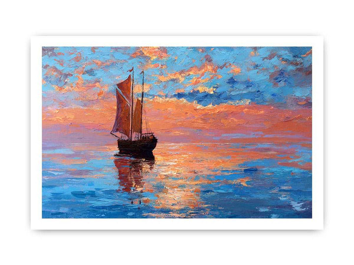 Vintage sailboat