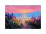 Ocean Bloom Sunset artwork preview