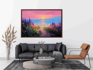 Ocean Bloom Sunset