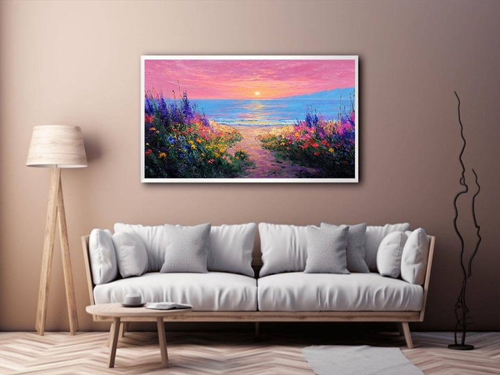 Ocean Bloom Sunset