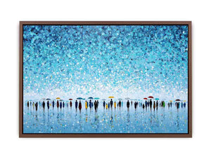 Abstract Umbrella Scene