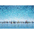 Abstract Umbrella Scene
