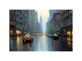 Classic NYC Taxi artwork preview