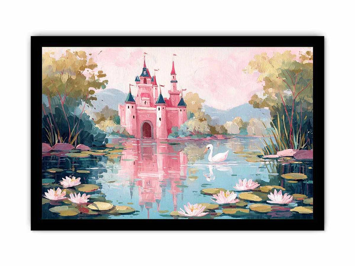 Pink Castle Reflections