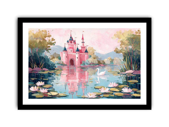 Pink Castle Reflections