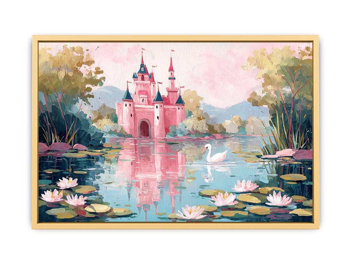 Pink Castle Reflections