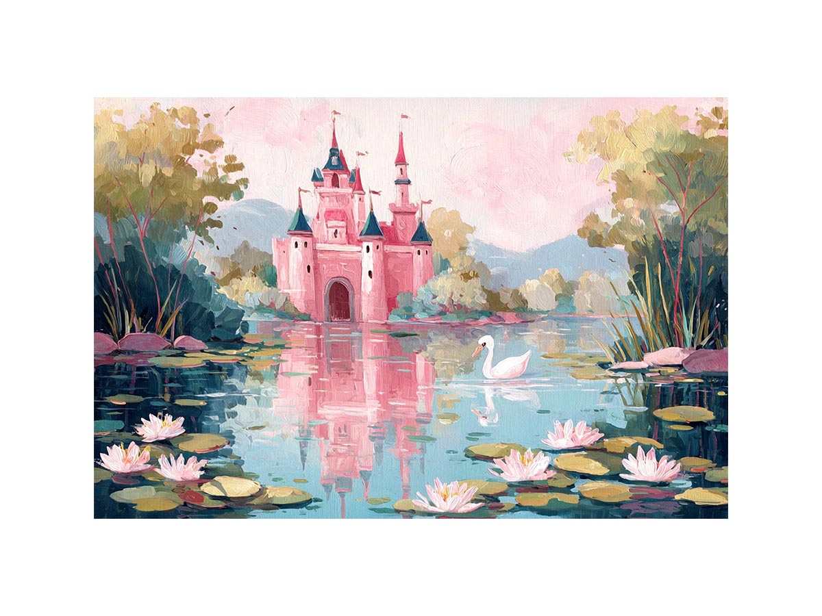 Pink Castle Reflections