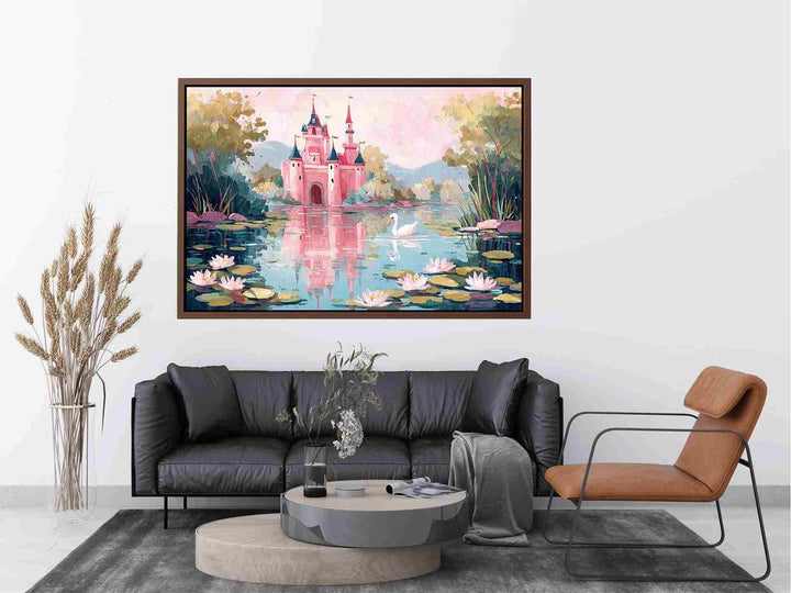Pink Castle Reflections