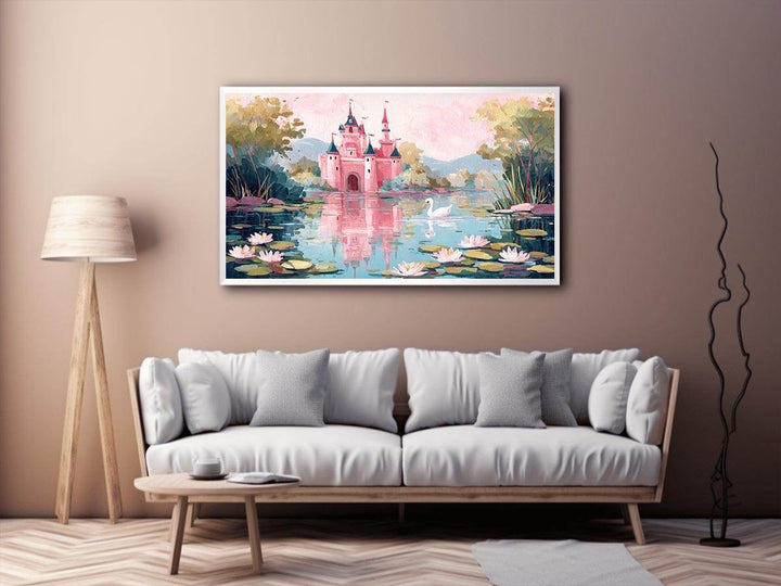 Pink Castle Reflections