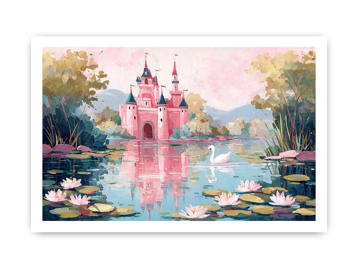 Pink Castle Reflections