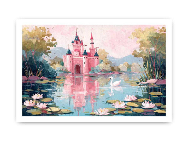 Pink Castle Reflections