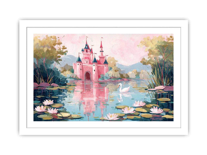 Pink Castle Reflections