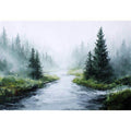 Misty River