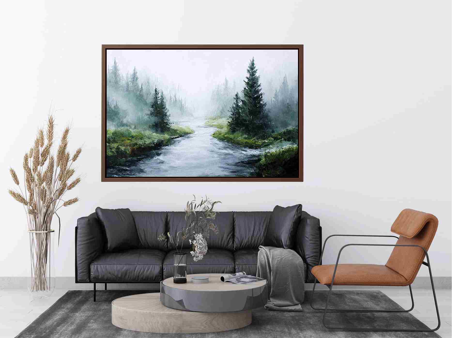 Misty River