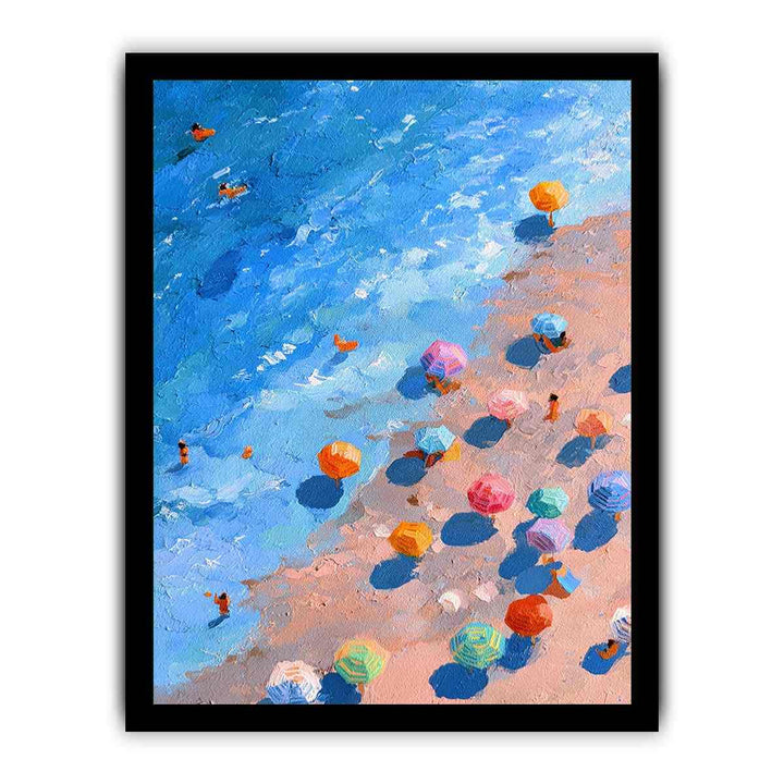 Contemporary Coastal Abstract