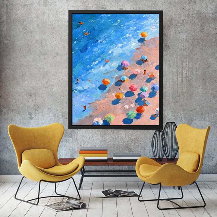 Contemporary Coastal Abstract