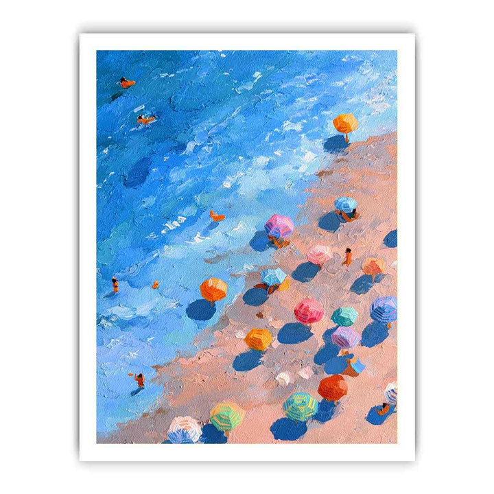 Contemporary Coastal Abstract