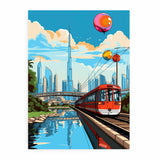 Dubai Pop Art Poster artwork preview