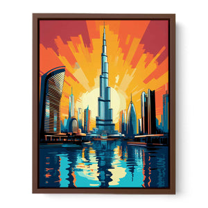 Burj Khalifa, Dubai-Pop Art
