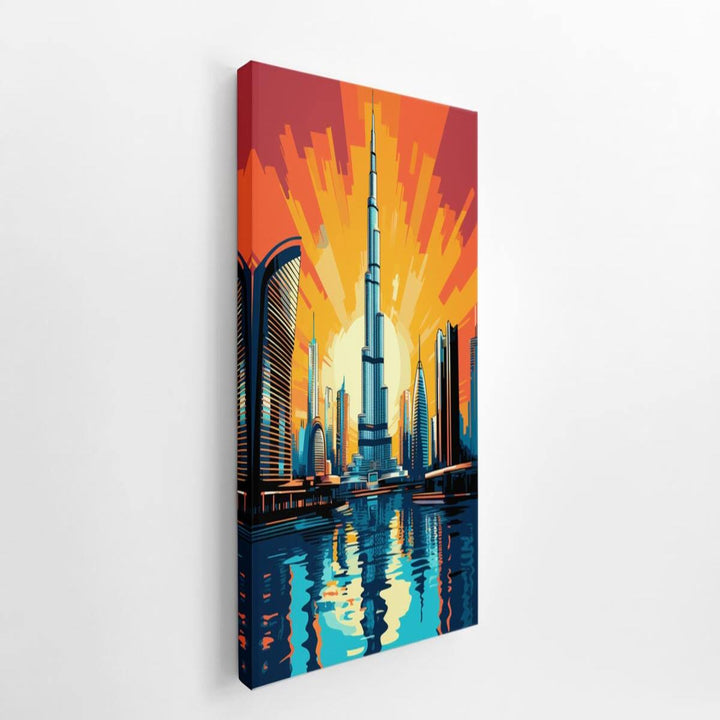 Burj Khalifa, Dubai-Pop Art