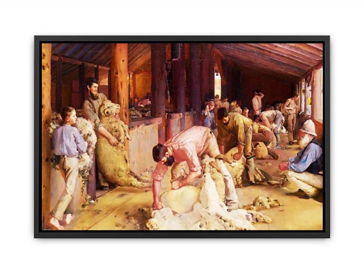 Shearing the Rams by Tom Roberts