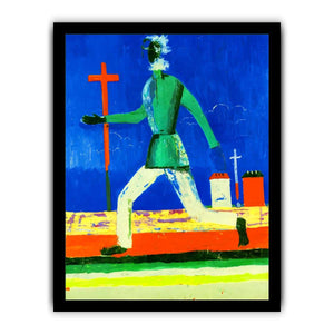 Running Man by  Kasimir Malevich