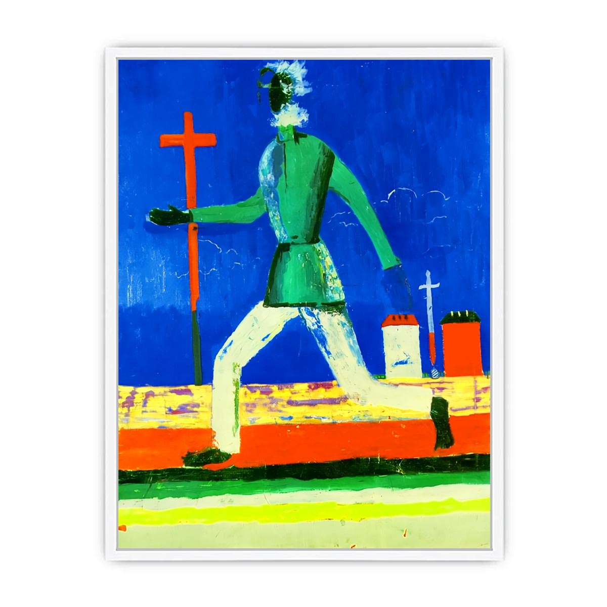 Running Man by  Kasimir Malevich