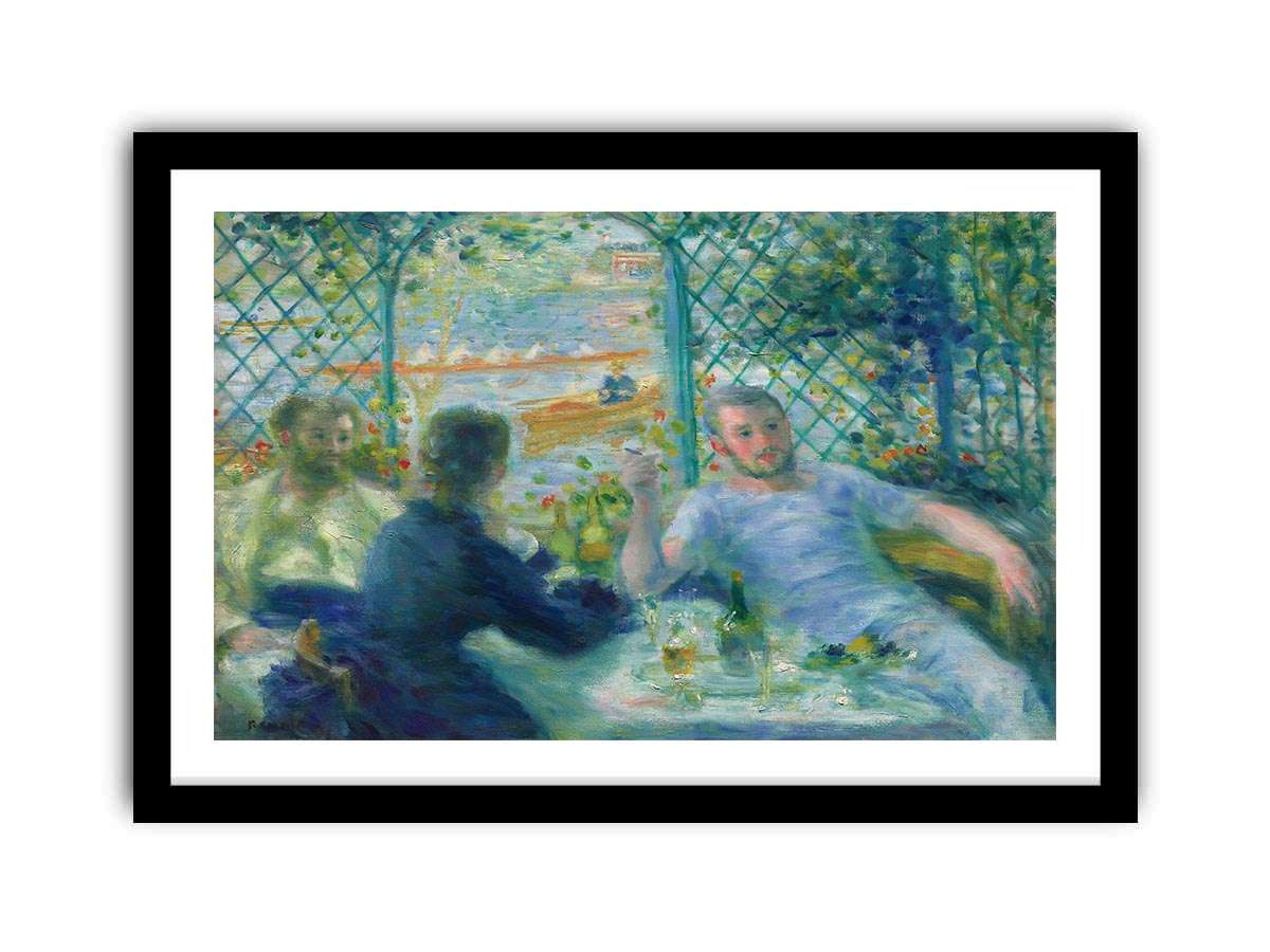 Lunch at the Restaurant Fournaise by Renoir