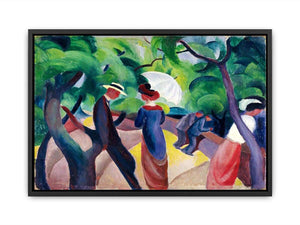 Promenade by August Macke