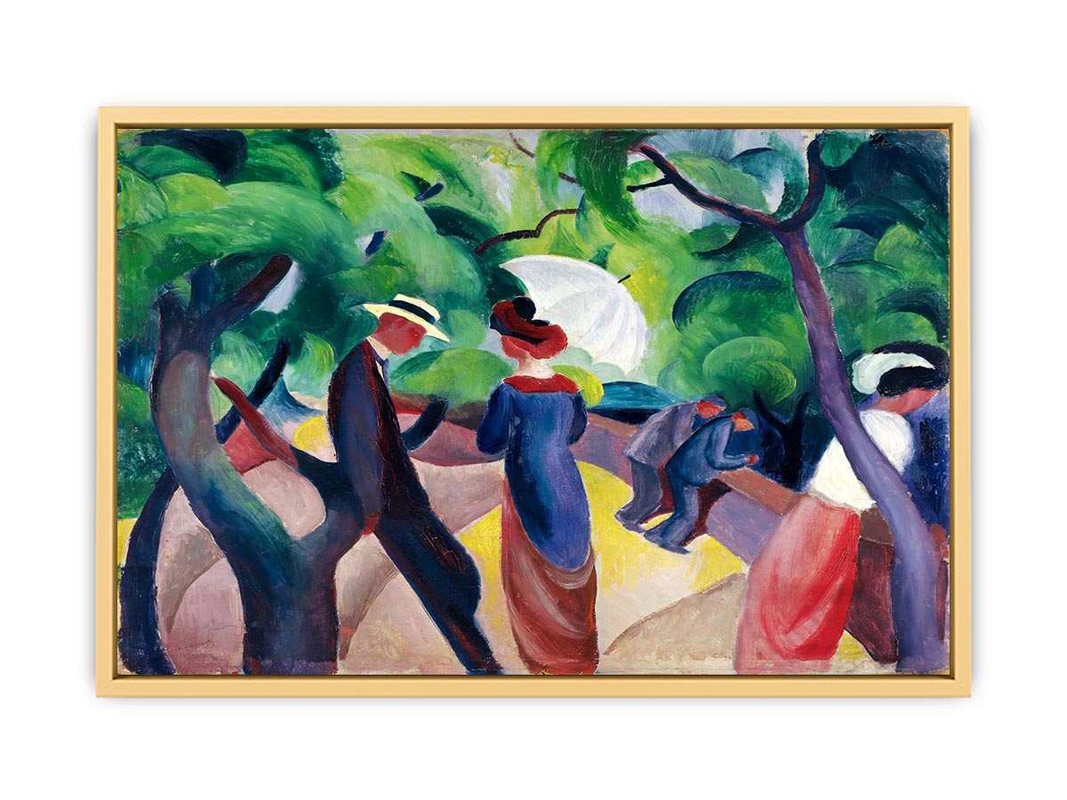 Promenade by August Macke