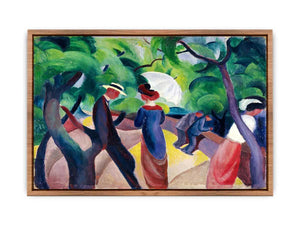 Promenade by August Macke