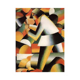 The Woodcutter by Kasimir Malevich artwork preview