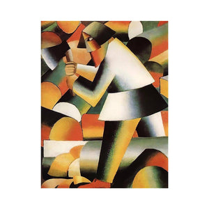 The Woodcutter by Kasimir Malevich