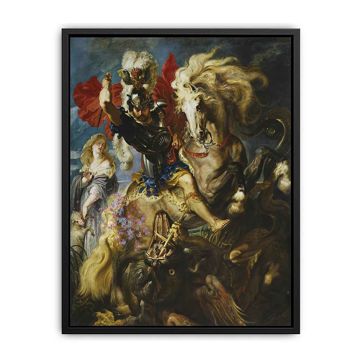 St. George and the Dragon by Paul Rubens