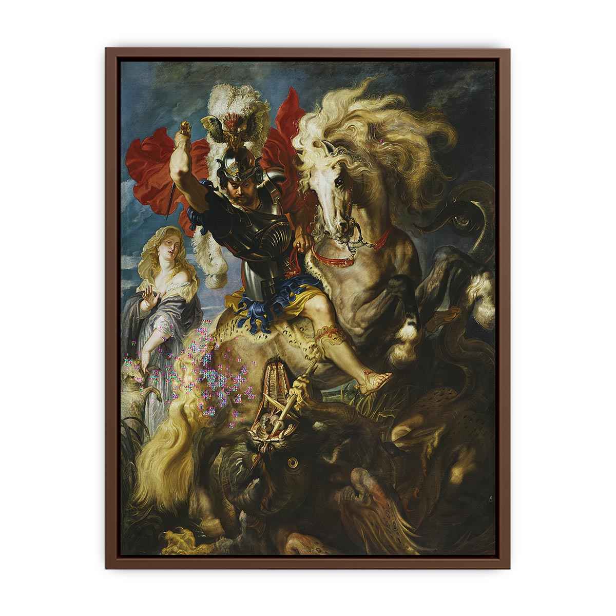 St. George and the Dragon by Paul Rubens