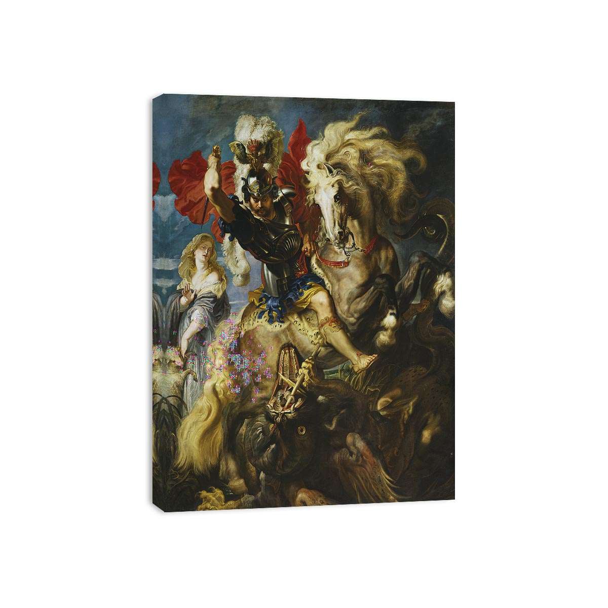 St. George and the Dragon by Paul Rubens