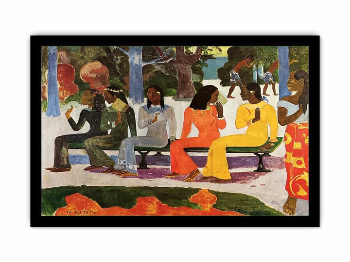 Market Day by Paul Gaugin