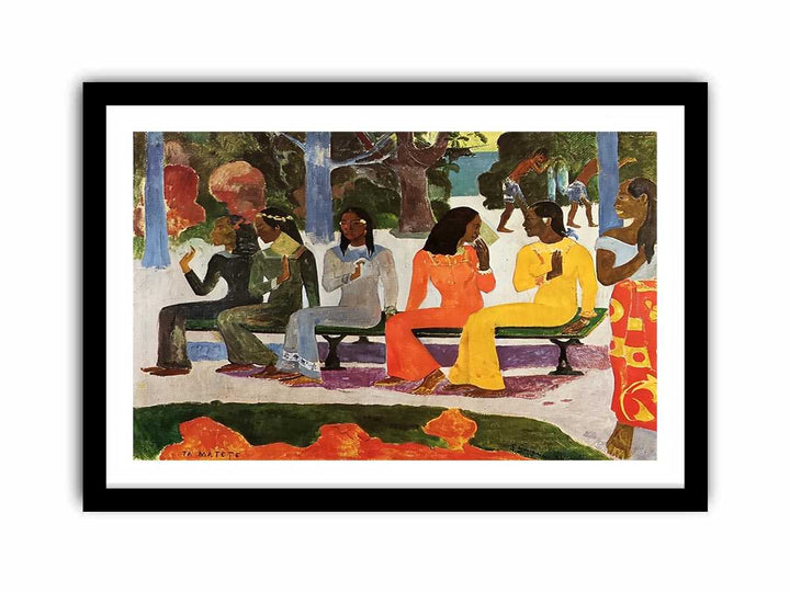 Market Day by Paul Gaugin