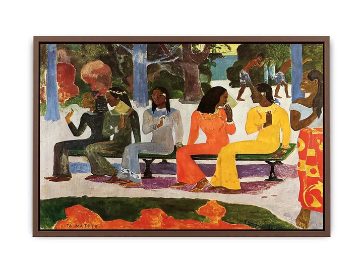 Market Day by Paul Gaugin