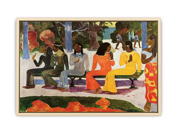 Market Day by Paul Gaugin